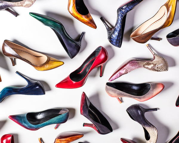 革の芸術　パティーヌ染め