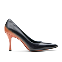 Load image into Gallery viewer, 【TENSEI】patina pumps - jolly coral x black
