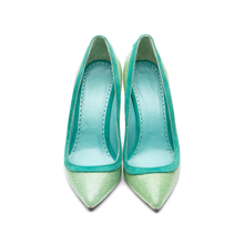 Load image into Gallery viewer, [women&#39;s] From Iris - Veil - pumps - light green stingray x green suede
