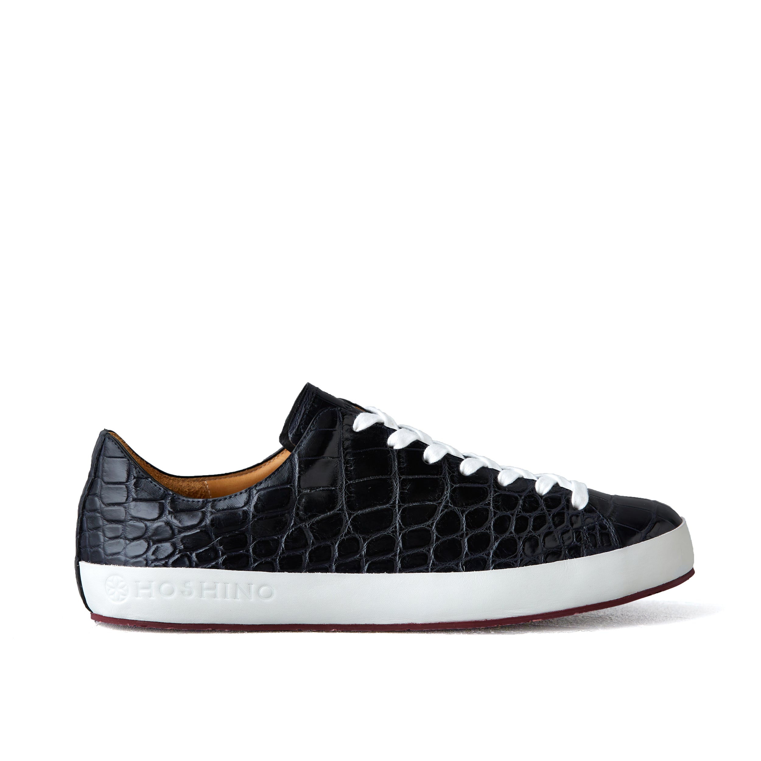 [men's] Liberte - low-top sneakers - navy crocodile