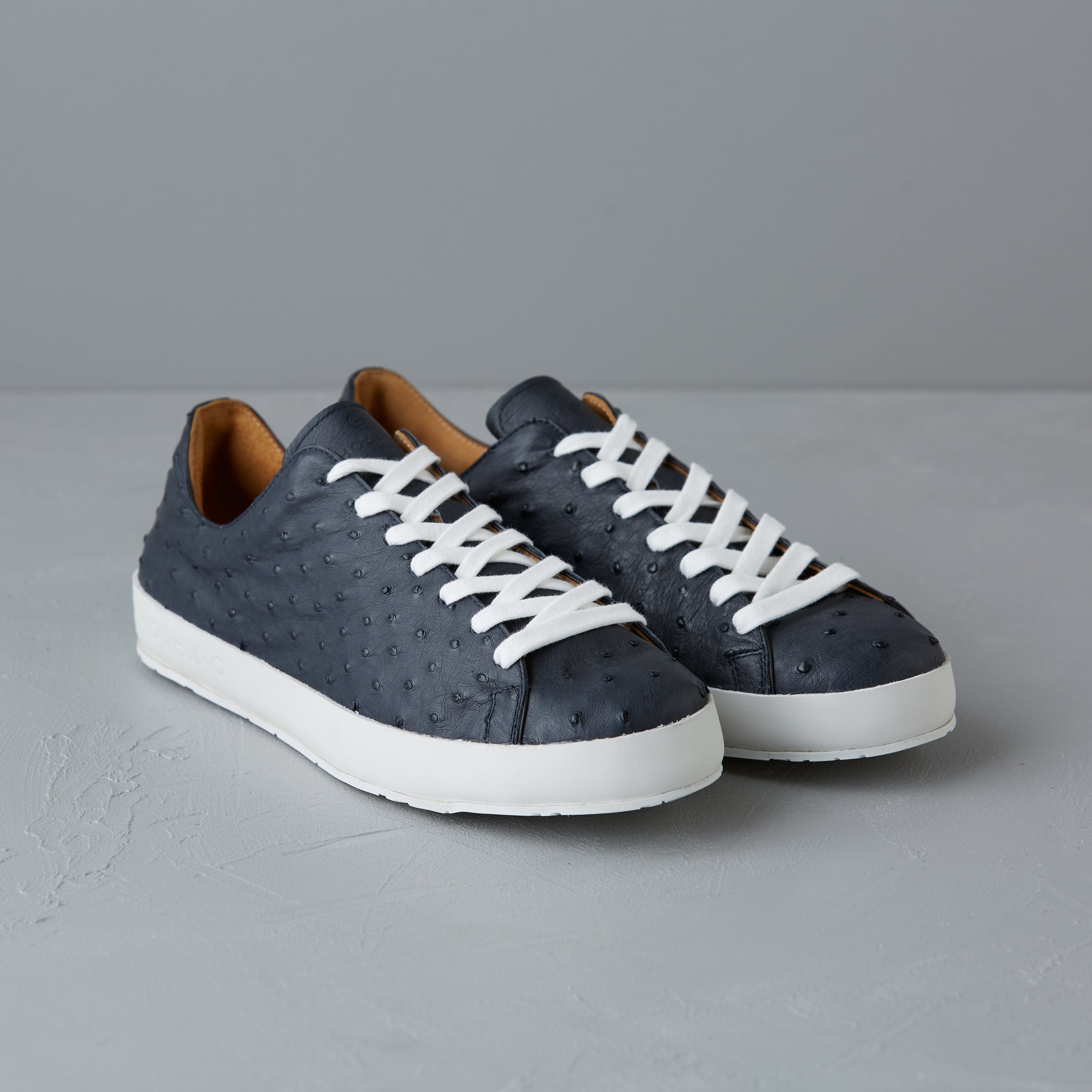 [men's] Liberte - low-top sneakers - navy ostrich