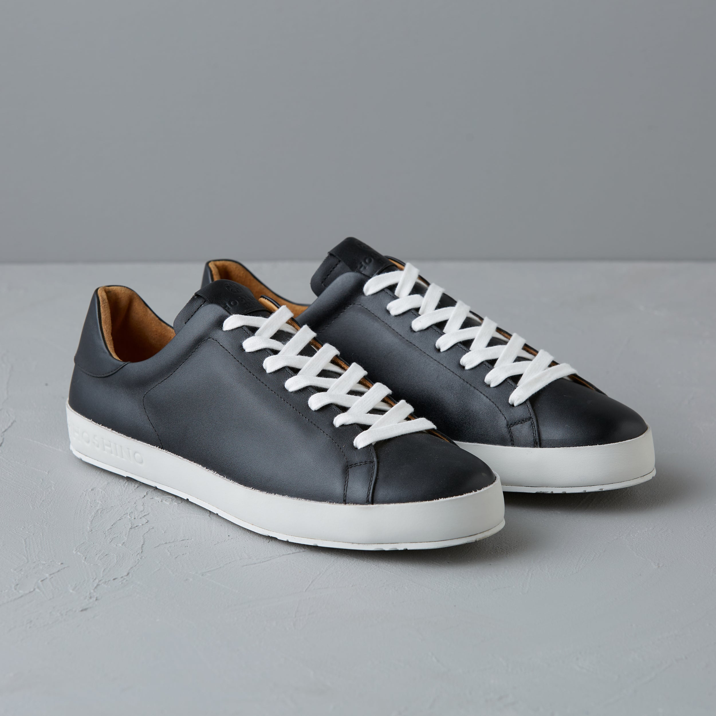 [men's] Liberte - low-top sneakers - black calfskin