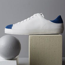 Load image into Gallery viewer, [men&#39;s] Liberte - low-top sneakers - combination toe white x blue elephant
