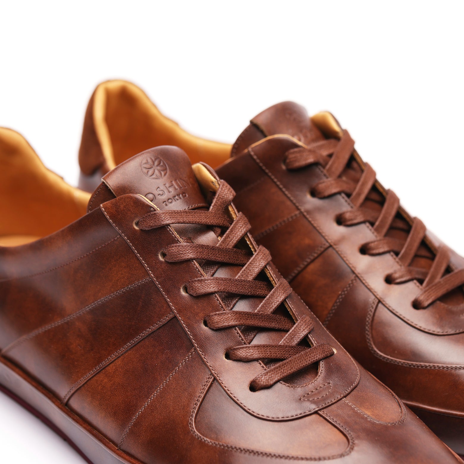 [men's] reunion - German Army trainers - chelmer museum calf x brown superbuck