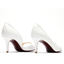 Load image into Gallery viewer, [women&#39;s] reunion - d&#39;Orsay sandals - white patent leather
