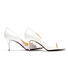 Load image into Gallery viewer, [women&#39;s] reunion - d&#39;Orsay sandals - white patent leather
