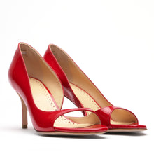 Load image into Gallery viewer, [women&#39;s] reunion - d&#39;Orsay sandals - red patent leather
