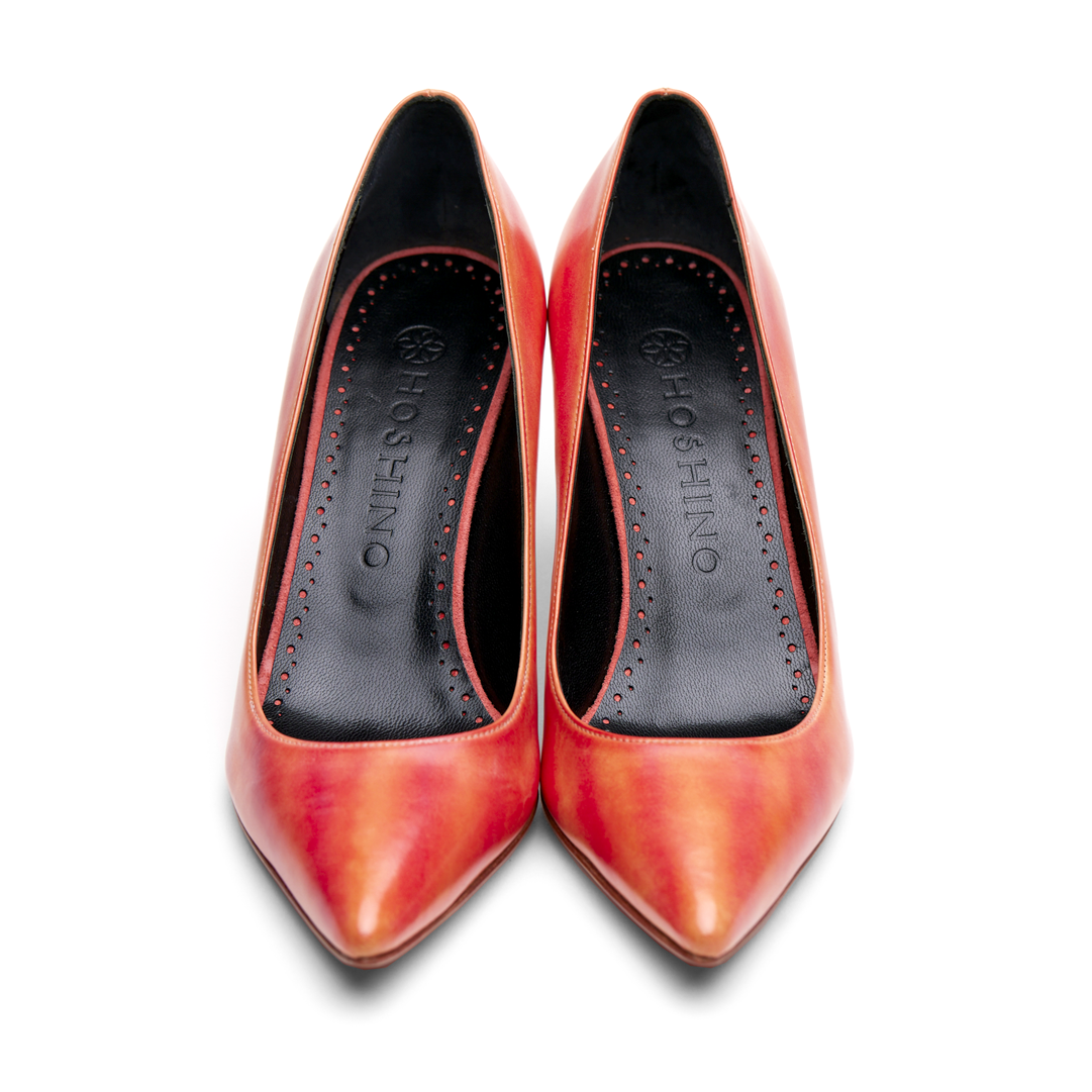 【TENSEI】patina pumps - jolly coral